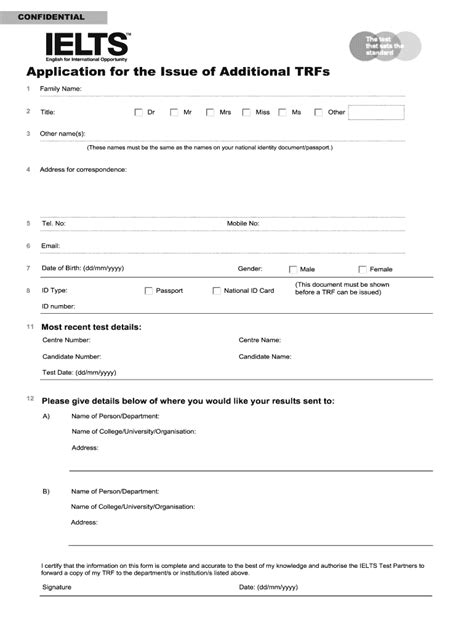 ielts test report form verification service